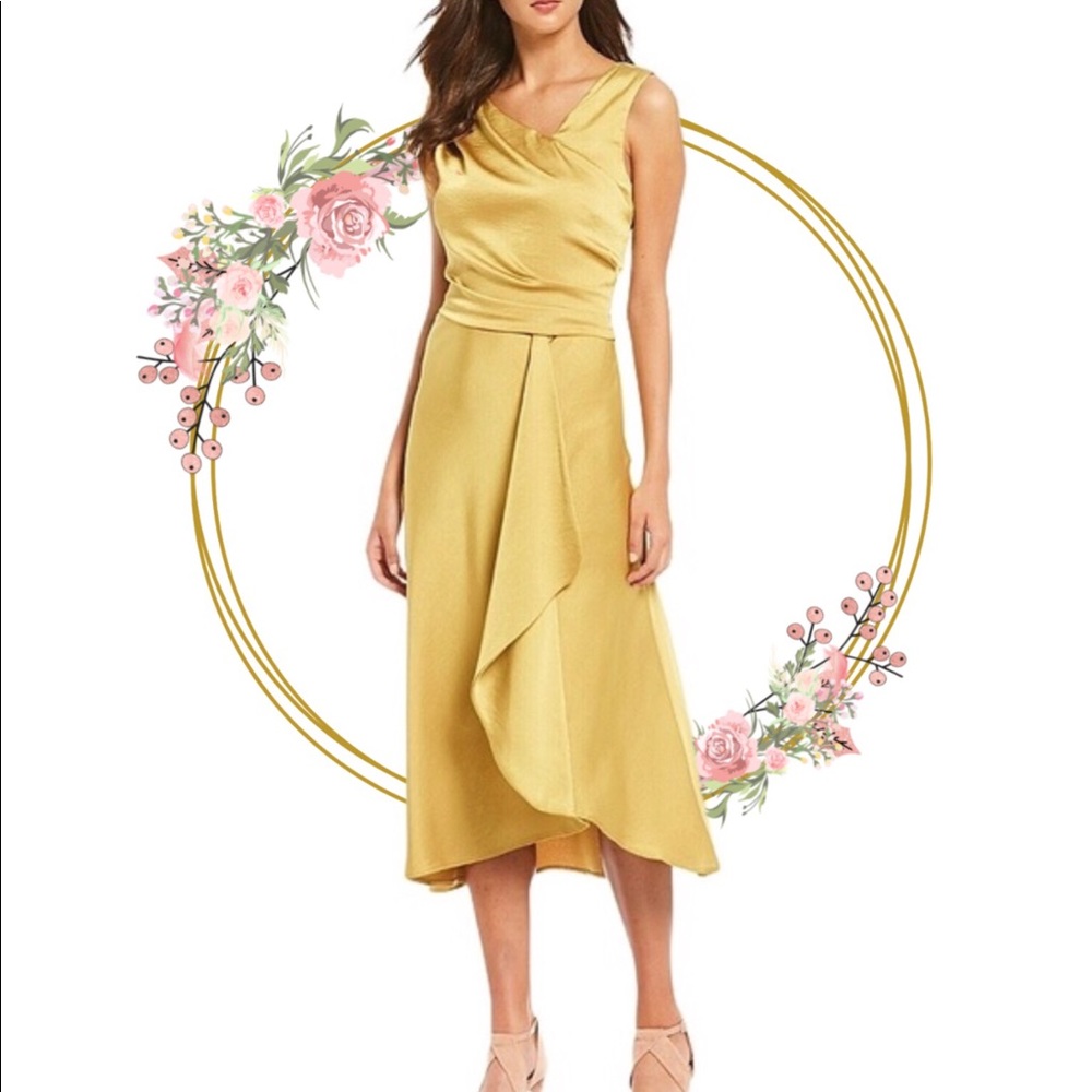 Just Taylor gold DRESS